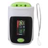 Fingertip Pulse Oximeter Adjustable Automatic Portable OLED Blood Oxygen Saturation Monitor Green