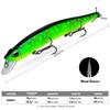 Floating Minnow Lure Bait 15cm/19cm Plastic Biomimetic Bait for Freshwater Sea Fishing, Perch with Upturned Mouth
