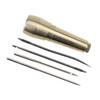 Canvas Leather Sewing Shoes Repair Tool Sets Awl Hand Stitching Taper Leathercraft Needle Tool Kit Leather Craft Sewing