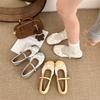 Inner Height Increase Silver Bow Mary Jane Single Shoes Women's Shoes 2025 New Popular Fairy Style Ballet Shoes