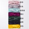 New Baby Golden Velvet Headscarf Cute Baby Rabbit Ears Headband Warm Children's Jewelry Autumn and Winter Models