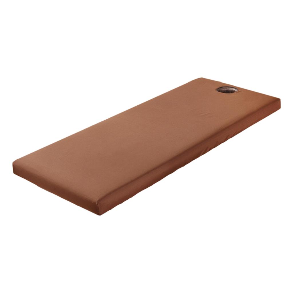 Покрывало для массажного стола из матового хлопка, простыня на резинке, 70x190см