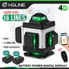 4D 16 Lines Green Line Laser Level With 1.2m Tripod APP Remote Control Horizontal Vertical Measuring Laser Instrument