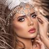 Stonefans Bohemian Rhinestones Forehead Headdress Bridal Headband Chains For Women Crystals Wedding Accessories Hair Band Indian