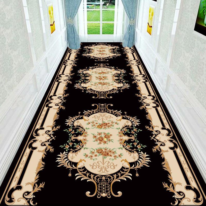 Modern Luxury Abstract Hallway Carpet Non-slip Corridor Aisle Runner Home Living Room Decor Stairway Rug Kitchen Floor Mat