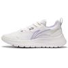 Reflective Comfortable Versatile Low-Top Running Shoes Women Sneakers White Purple ARSS042-3