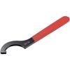 Hook Wrench Spanner For Lathe Clamping Nut N-Slip Handle Usage Black Oxidized
