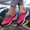 Women's Platform Shoes Waterproof Classic Color Outdoor Hiking Shoes Fashionable Anti Slip Casual Low Top Camping Women Sneakers