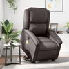 VidaXL Electric Massage Recliner, Relaxation Chair with Adjustable Backrest and Footrest, Salon Seat 3204275