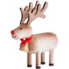 Nordica Nisse Christmas Wooden Reindeer Doll with Brown Bell