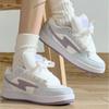 Lavender Dream Niche Bread Shoes Original Retro Lightning Board Shoes Women's Tide Niche Versatile Wear-resistant Casual Shoes