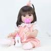 38cm Full Silicone Drinking Water Pee Body Reborn Baby Doll Toddler Toy For Girls Vinyl Newborn Bebe Bathe Toy Doll
