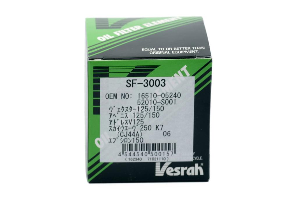Vesrah Filter Suzuki Kawasaki SF-3003