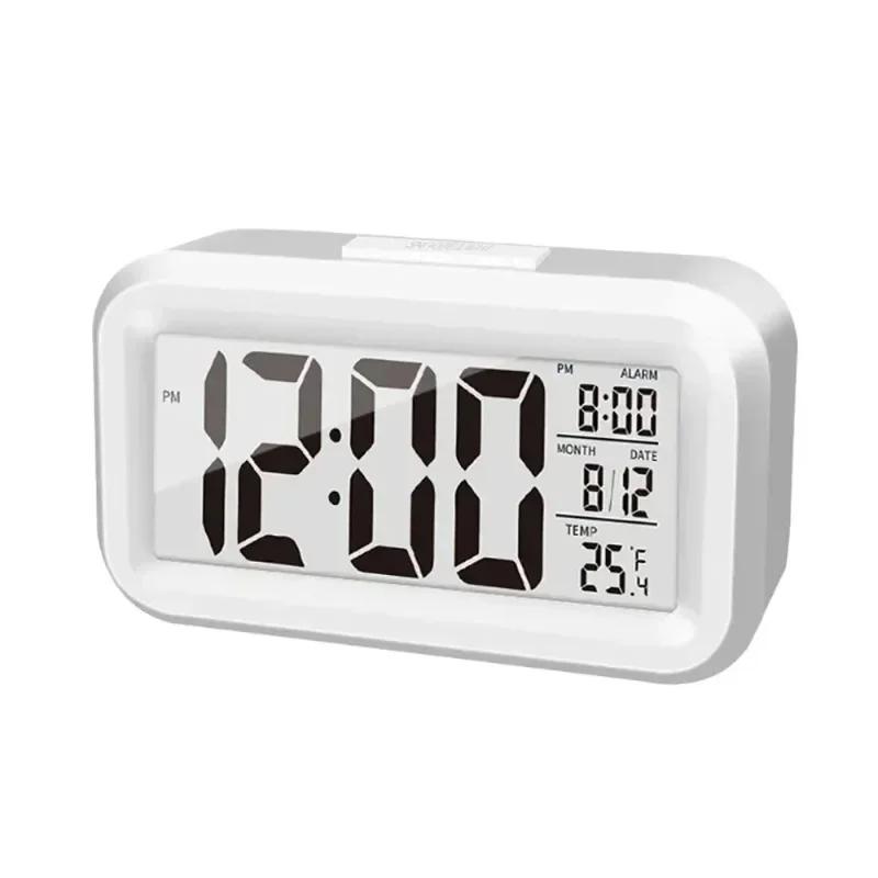 Digital Clock Desk. Times Backlight Multi-function Desktop Alarm Table Led Decorations Electronic Electronics Calendar Data Wall