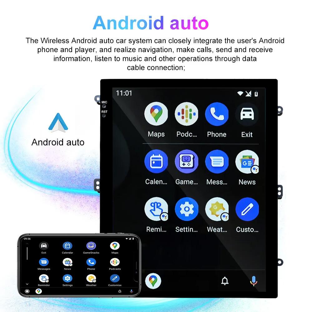 Multimedia Player Head Unit For Ford KUGA C-max Escape 2013 2014 2015 Car Radio Android Auto Carplay GPS Navigation 2din DVD