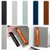 Office Meeting Pu Leather Elastic Buckle Pen Bag Pen Clip Pencil Case Pen Holder