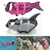 Swimming Preserver Swimsuit Pet Safety Clothes Puppy Surf Saver Coat Mermaid Shark Dog Life Jacket