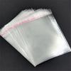 100 PCS Self Adhesive Jewelry Bags Poly Plastic OPP Clear Seal 20 Size/ 5 To 16cm