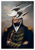 Pop Art Poster Portrait General Bird