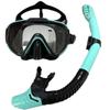 Men's and Women's Same Silicone Diving Goggles Diving Mask Snorkeling Set