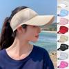 Sunscreen Sun Hats Breathable Sunshade Hat Leisure Ponytail Hat Outdoor Sport