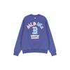 New MLB Sweatshirts Unisex Light Navy Blue 3AMTL5116-43NYL