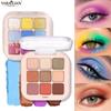 Eyeshadow Palette 9 Colors Makeup Colorful Mist Eyeshadow Shimmer Eyeshadow Palette