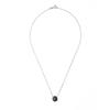 Necklace - LOLA VAN DER KEEN - Leonora - Rhodium-plated 925 Sterling Silver - Length 42 Cm - Zirconium Oxide