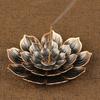 Incense Stick Holder Round Plate Buddhism Insense Ash Catcher Joss Cone Insence