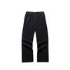 Anta Comfortable Casual Simple Straight Leg Mid Rise Loose Knit Sports Pants Women Bottoms Basic-Black 162518304-3