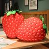 Cartoon Simulation Big Strawberry Lovely Pillow Large Plush Toy Girl Fruit Cushion Bedroom Living Room Sofa Decoration Pillow
