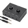 4 Ports 3.5mm Stereo Passive Switcher 1 In 4 Out 4 In 1 Out Converter for MP3 Headphones