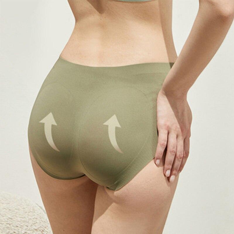 FINETOO Seamless Women Panties High Elastic Buttocks Lingerie S-XL Panty Underwear Sexy Pantys High Waist Breathable Underpants