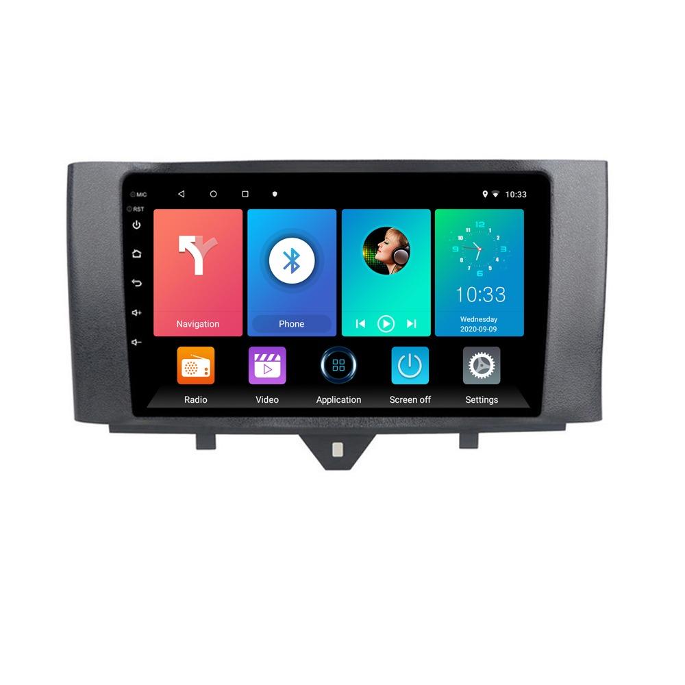 Android Car Radio For Mercedes Benz Smart Fortwo 2010-2015 Multimedia Player Head Unit Stereo GPS Navigation BT WIFI 1+16GB