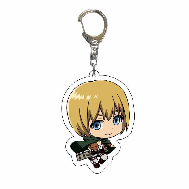 Attack On Titan Acrylic Keychain Pendant - Creative Anime Jewelry Gift