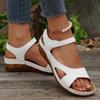 Women's Sandals 2025 Summer Sandals Women Heels Sandals Casual Wedges Footwear Summer Shoes Woman Soft Heeled Shoes