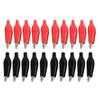 20pcs Test Probe Alligator Clip Electrical Clamp Red Black Soft Plastic Clips