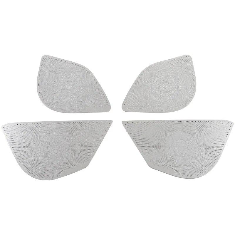 4pcs Car Door Sound Speaker Cover Trims Panel for Toyota C-HR CHR 2016 2017 2018    Accessories Sport Edition