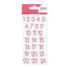 Puffies 3D Candy Cane Advent Calendar Stickers