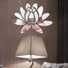 Lotus Acrylic Mirror Wall Sticker Home Living Room Bedroom Office Hallway Wall Decorations Mirror Reflective Wall Sticker