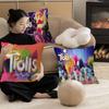 Classic Film T-Trolls B-Band T-Together Maple Design Cushion Cover Happy Autumn Harvest Decor Holiday Decorati Pillow Cover