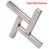 1pcs N50 Long Cuboid Block Bar Super Strong Rare Earth Neodymium Magnet 100x10x5mm