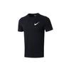 Sport Fitness Quick-Dry Elastic Round Neck T-Shirt SS24 Men Tops Black FQ3867-010