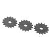 T8F 15T Engine Gears 10mm ID Chain Motor Drive Pinion Gear Electric Scooter Motor Engine Sprocket for Chain Belt Driven