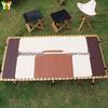 Waterproof Outdoor Leather Picnic Mat - Large Size for Camping and BBQ