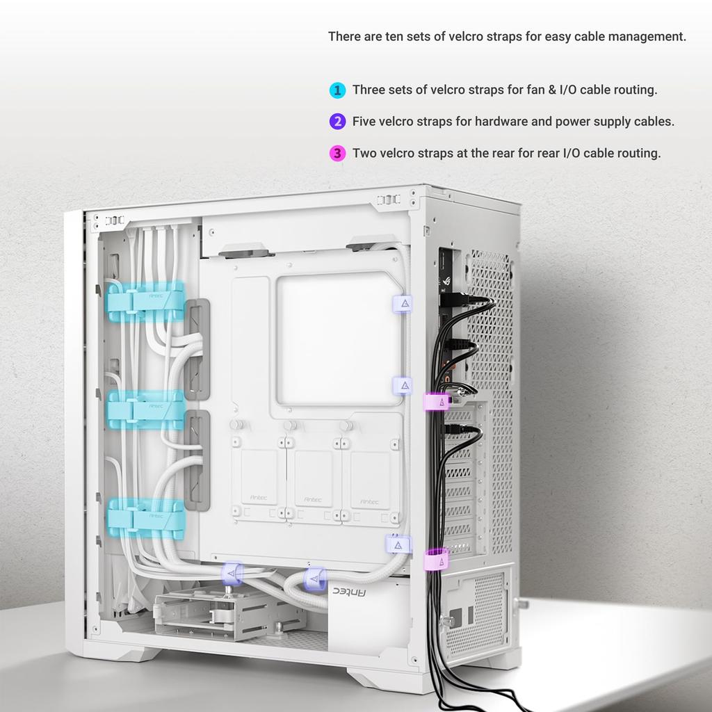 Full Tower Case Performance 1 FT White E-ATX