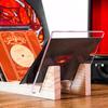 Vinyl Record Storage Holder Large Capacity Display Stand With Clear Acrylic Ends Modern Solid Wooden Lp Album Deskop Rack