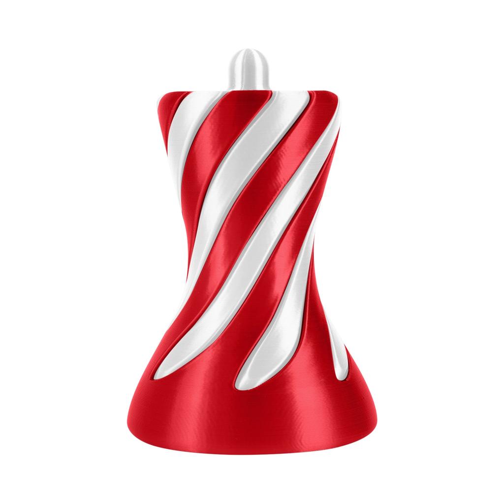 3d Printed Decompression Toy Spinning Spiral Penetrating Sculpture For Stress And Anxiety Relief