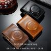 QIBAO Leather Camera Case for Ricoh GR Series (GR, GR2, GR3, GRIII, GR II) Digital Cameras
