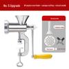 Manual Meat Grinder & Sausage Maker - Hand Crank Minced Meat Chopping Tool.